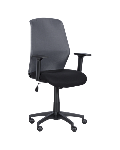 Работен офис стол Carmen 7047 - сив - черен (3520386)