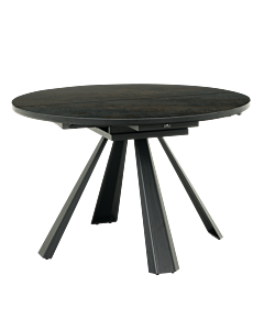 Разтегателна трапезна маса DOMINIK - черна (3531017)