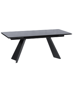 Разтегателна трапезна маса GLOGOW - черна (3530995)