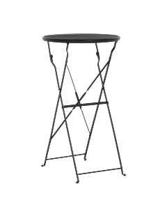 Сгъваема кетъринг бар маса URAMI - черен (3535198)
