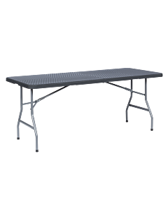 Сгъваемa кетъринг маса Carmen 9949 - черна (3535063)