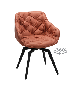 Трапезен стол BUXTON - праскова DX-555 (3532073)