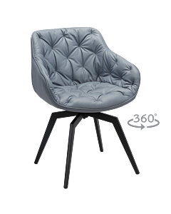 Трапезен стол BUXTON - сив DX-310 (3532072)