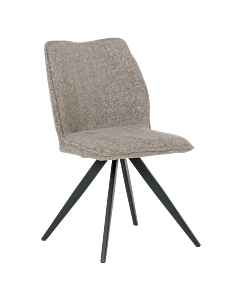 Трапезен стол DORSET - тъмнобежов L 3 (3532348)