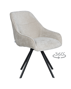 Трапезен стол MARSALA - бежов (3532164)