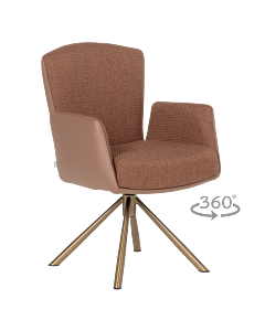 Трапезен стол SINDI 4 - оранжев (3532272_3)