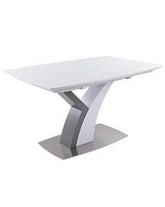 Разтегателна трапезна маса OMIS - бяла (3531050)
