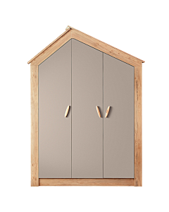 Трикрилен детски гардероб MY HOUSE (3575055)