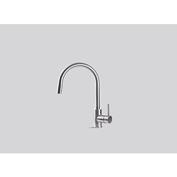 СМЕСИТЕЛ FALMEC PURE STEEL ROUND PULL OUT (03FAL 013)