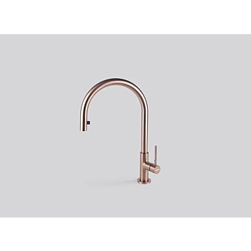 СМЕСИТЕЛ FALMEC TREVI ROUND PULLOUT PVD COPPER (03FAL 002)