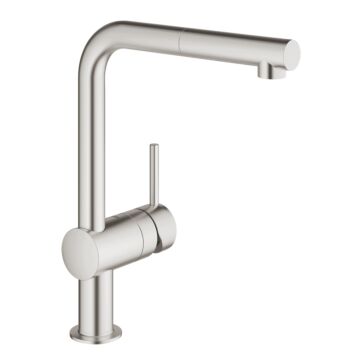 СМЕСИТЕЛ GROHE VENTO ONE PULL-OUT 30436DC0 (02GRO 218)