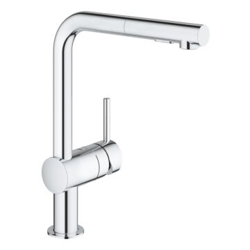 СМЕСИТЕЛ GROHE VENTO ONE PULL-OUT 30437000 (02GRO 168)