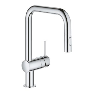 СМЕСИТЕЛ GROHE VENTO ONE PULL-OUT 30439000 (02GRO 188)