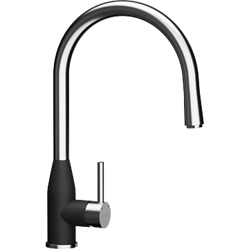 СМЕСИТЕЛ SCHOCK Kavus Pull-out Onyx (02SCH 894)