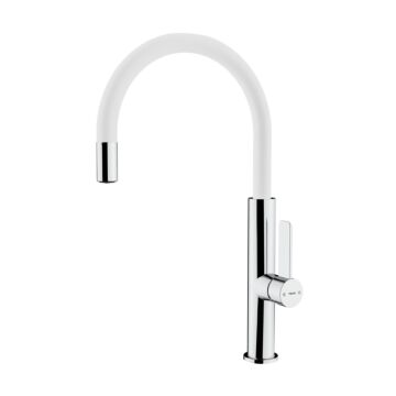 СМЕСИТЕЛ TEKA FORMENTERA TOP FOT 995 БЯЛ (02ТЕК 149)