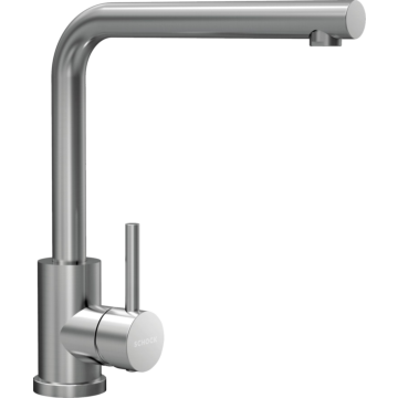 СМЕСИТЕЛ SCHOCK Kantus Fix Inox (02SCH 829)