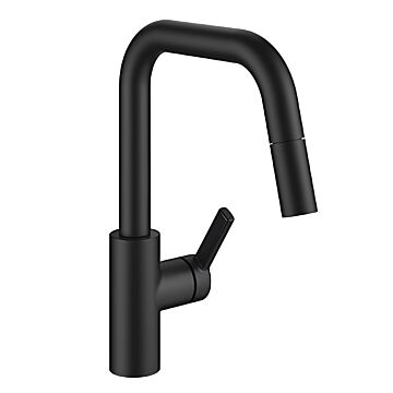 СМЕСИТЕЛ KWC LUNA E MATT BLACK (01KWC 006)