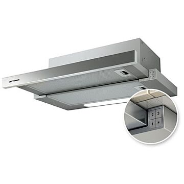 АСПИРАТОР PYRAMIS TURBO SLIM 60 IX / 065006401 (01PYR 014)