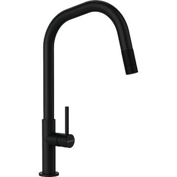 СМЕСИТЕЛ SCHOCK TALINOS PULL OUT BLACK (02SCH 872)