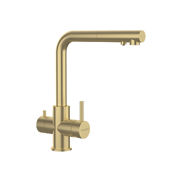 СМЕСИТЕЛ SCHOCK Vitus Pull Out White Gold (02SCH 870)