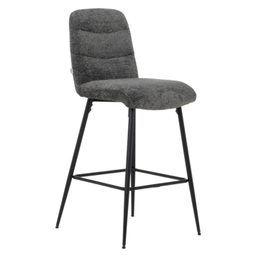 Бар стол ALFORD - тъмносив XV (3521324)