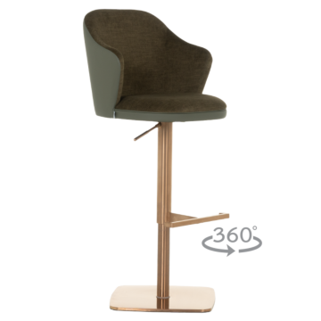 Бар стол BANKET - зелен RG (3521510)