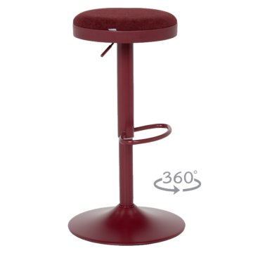 Бар стол BARACO - червен (3521226)