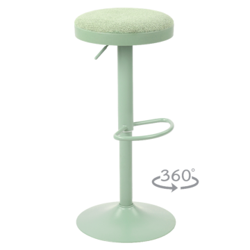 Бар стол BARACO - светлозелен (3521224)