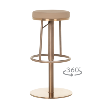 Бар стол BEZU - пясъчно кафяв RG (3521506)