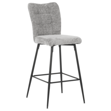 Бар стол BODMIN - сив (3521321)