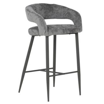 Бар стол BREA 2 - сив (3521325)