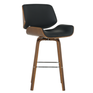 Бар стол Carmen 4027 - орех / черен (3521133)