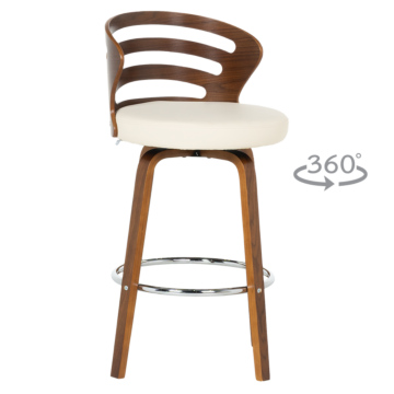 Бар стол Carmen 4041 - орех - крем (3521130_1)