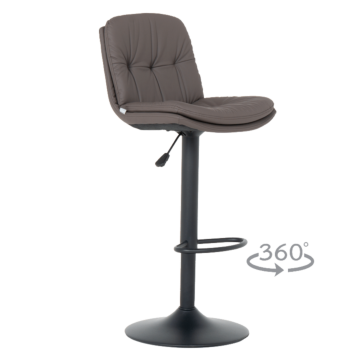 Бар стол CASCADE - тъмнокафяв  (3521202)