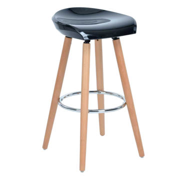 Бар стол ERIDU - черен (3521239)