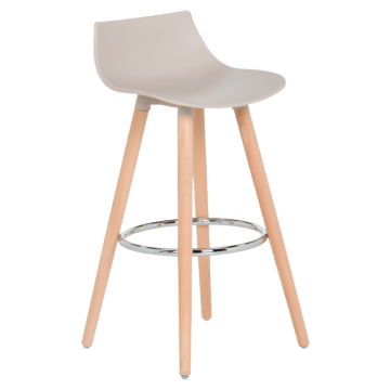 Бар стол HISPALIS - крем (3521236)