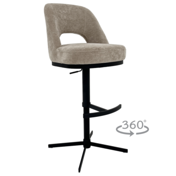 Бар стол KUNDA - бежов 171 (3521329)