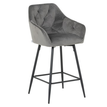 Бар стол LAZIO - сив (3521312_1)