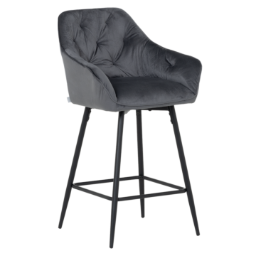 Бар стол LAZIO - тъмносив (3521312_5)