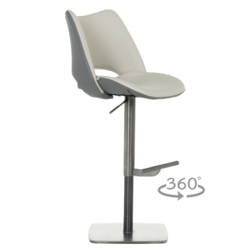 Бар стол MARIRA 2 - светлосив BG (3521508)