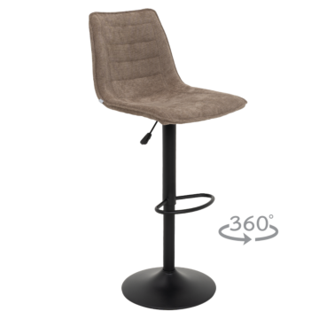 Бар стол MAVIS - кафяв (3521204)