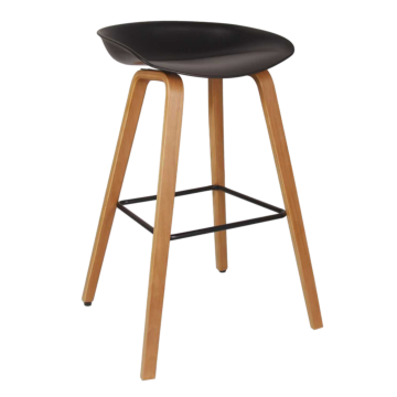 Бар стол PALMIRA - черен (3521232)