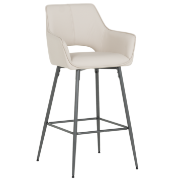 Бар стол TELFORD 2 силиконова кожа - капучино 04 (3521318)