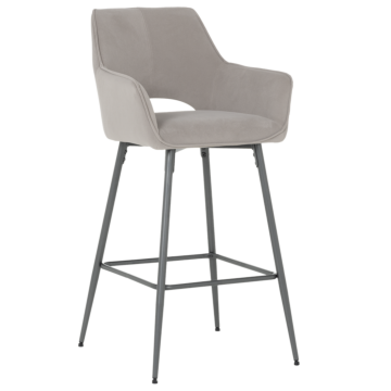 Бар стол TELFORD 2 - светлосив MJ 3 (3521317)