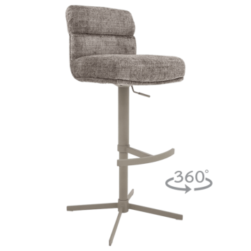 Бар стол VANDRA - бежов 24 (3521340)