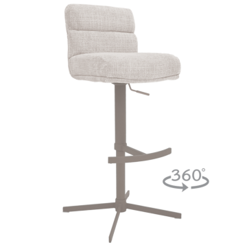 Бар стол VANDRA - крем 02 (3521339)