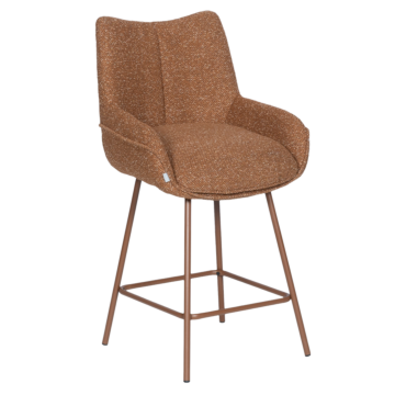 Бар стол WARNES - канела (3521342)