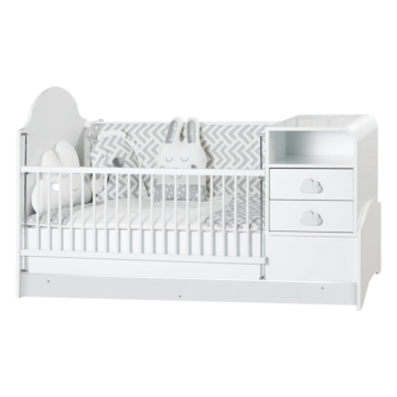 Бебешка кошара и детско легло 2в1 PORI 80 x 180 (3575402)