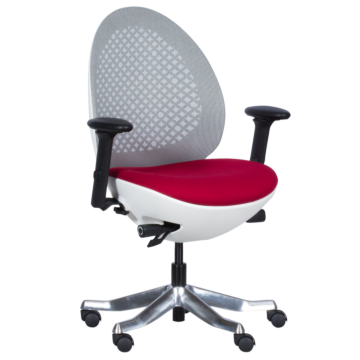 Работен офис стол OVE 2 - червен (3520771_4)