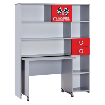 Детско бюро с етажерка TURBO CAP 2 (3575435)